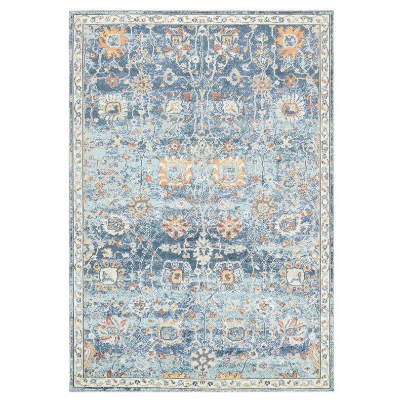 Tapis d'intérieur / extérieur Traditional, Rectangle de 2 pi x 3 pi