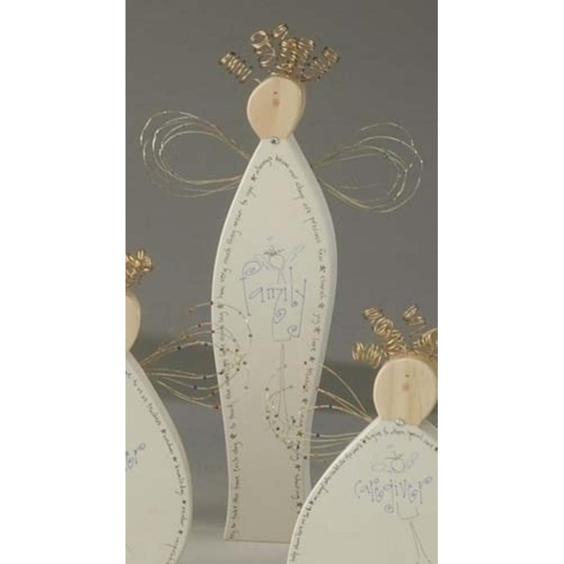 Figurine en bois 13 "Angel Blessings