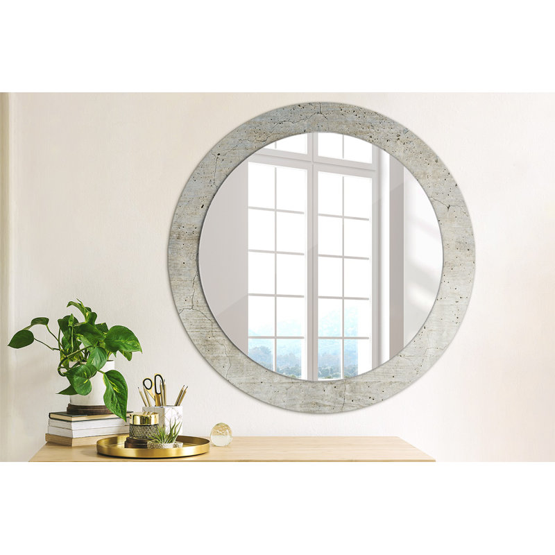 Huldar Glass Flat Wall Mirror