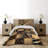 Safari Polyester Patchwork Coverlet-41887588