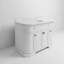 Meuble-lavabo simple autoportant 48 po avec comptoir en pierre ingénieur, 48 po, assemblé à la main, certificat EPA-133572849