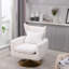 360-Degree Swivel Accent Chair with a Pillow-1162006660