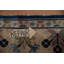 Tapis art déco chinois antique à teinture végétale 15 x 24