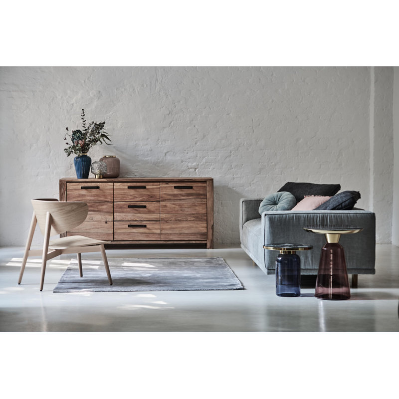 Rosieba Solid Colour Hand Woven 160cm X 230cm Area Rug
