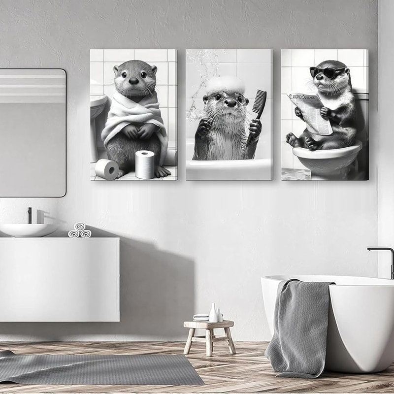 3 Piece Wrapped Canvas Set