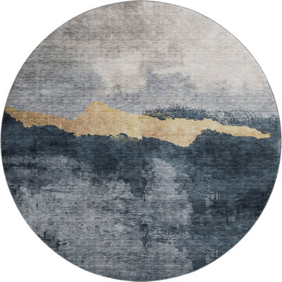 Premium Machine Washable Ducote AMF1069 Modern Rug