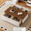 French-style solid wood storage coffee table-1771427324