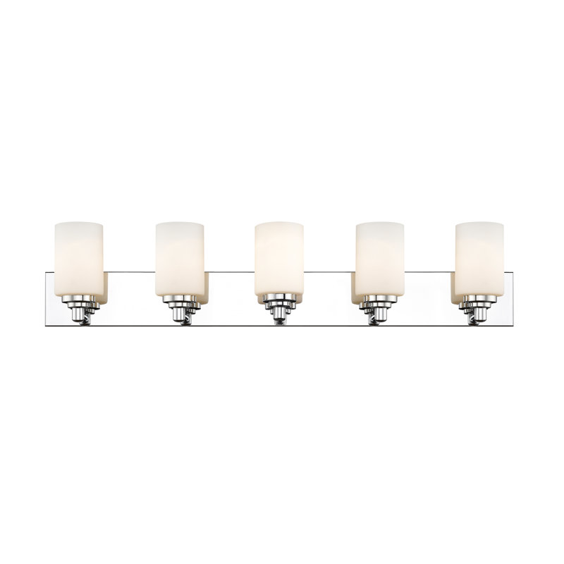 Beckmann 5 - Light Dimmable Vanity Light, Chrome