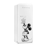 Smeg 50s Retro Style Mickey Mouse 24" Top Freezer Energy 9.92 cu. ft. Refrigerator
