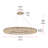 Gonzalas 30 - Light Dimmable Wagon Wheel Chandelier-52421523