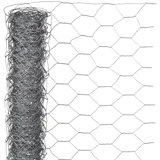 Nature Wire mesh Hexagonal 0.5 x 5m 25mm Galvanised Steel