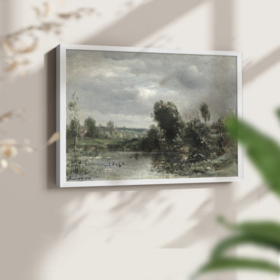 Vintage Landscapes-DI -Framed Print - Restickable