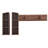 Omnistand Wall Mounted Shelves In Walnut Grey