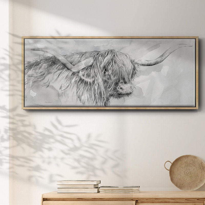 Highland Prince- Framed Canvas, 20" H x 50" W