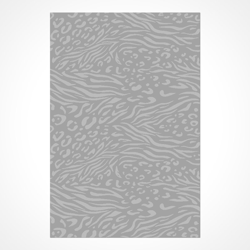 Tapis gris moderne / abstrait lavable à la machine, Rectangle 3 pi 4 po x 6 pi 7 po