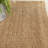 Bellinger Natural Fiber Hand Woven Jute Geometric Rug-1578878577