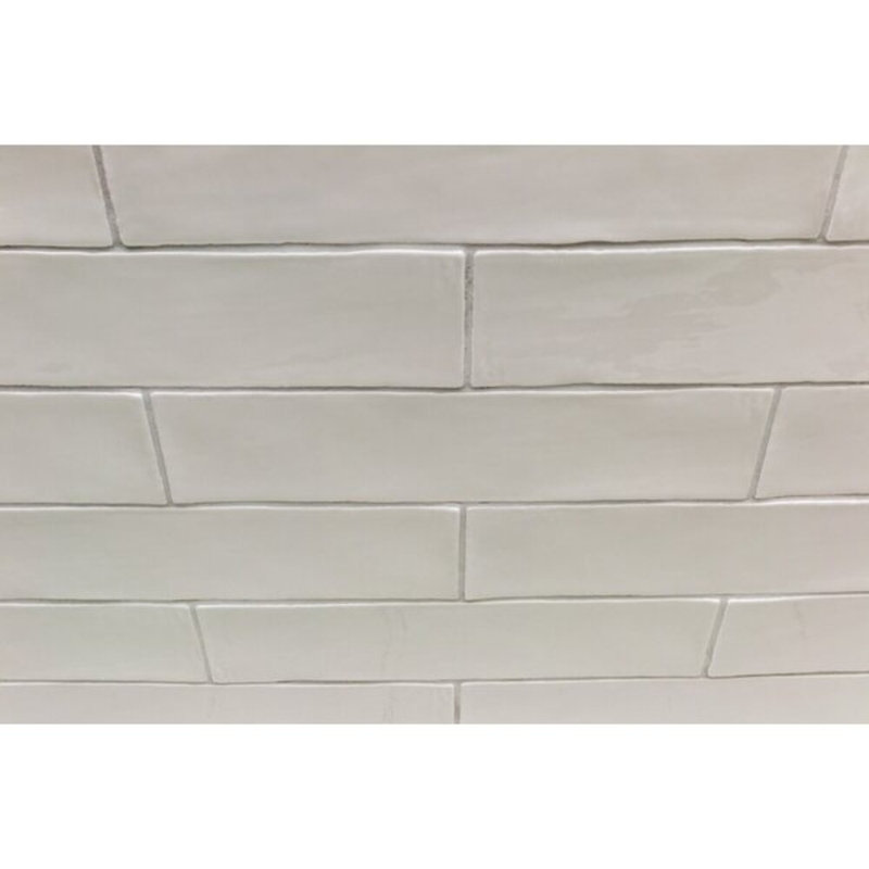 Lancaster 3x12 Polished Ceramic Subway Tile, Gray