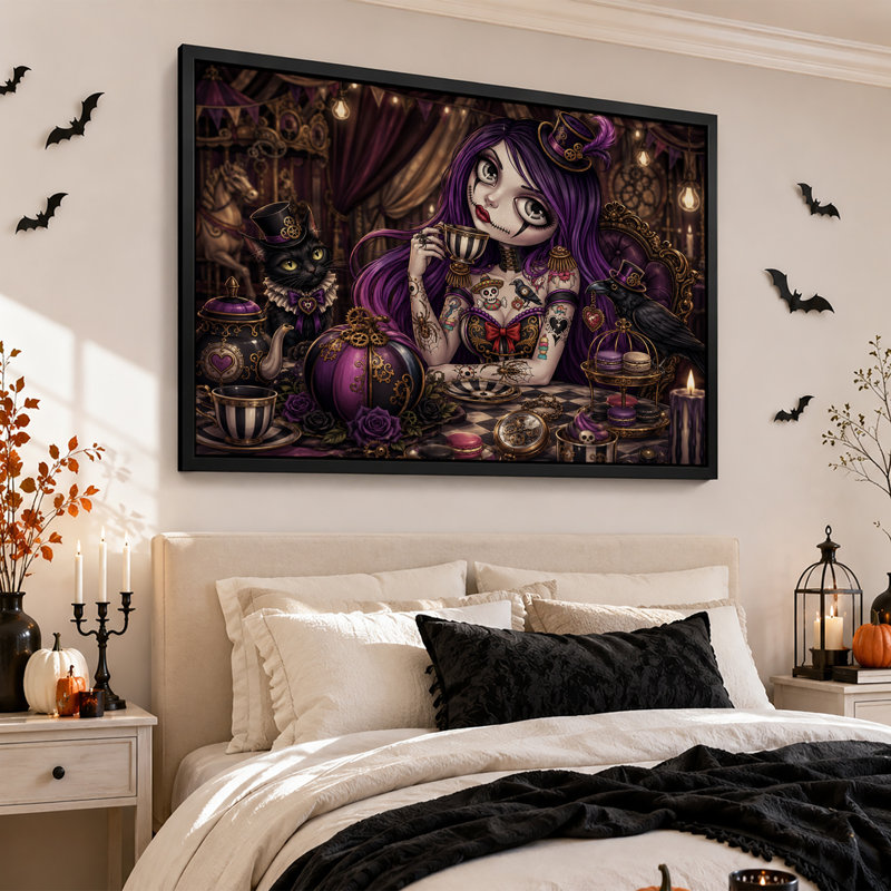 Art mural sur toile Steampunk, H 16 po x l 24 po