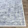Amelie Blue/White Area Rug