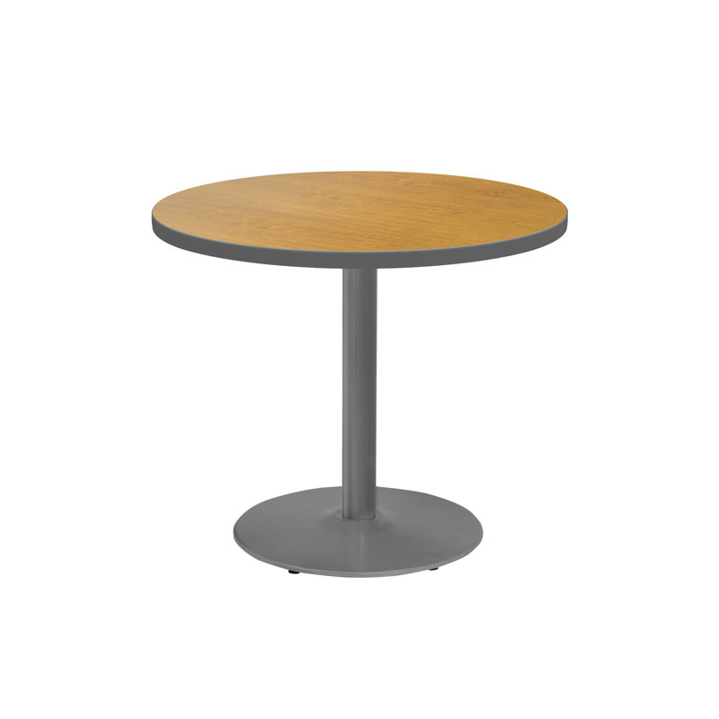 Table de cafétéria à tabouret circulaire avec structure métallique Marco Group Inc., H 43,13 po x L 30 po x l 30 po
