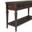 Omeara 50" Console Table,entryway table,Sofa Table with three top drawers-263412675