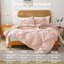 Ensemble de housse de couette touffeté Solayne Boho - Motif géométrique texturé, attaches de coin et fermeture à glissière-111549004-111548997