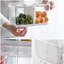 Plastic Food Storage Container - Set of 2 Containers and 2 Lids
