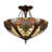 Yurig Glass Semi Flush Mount