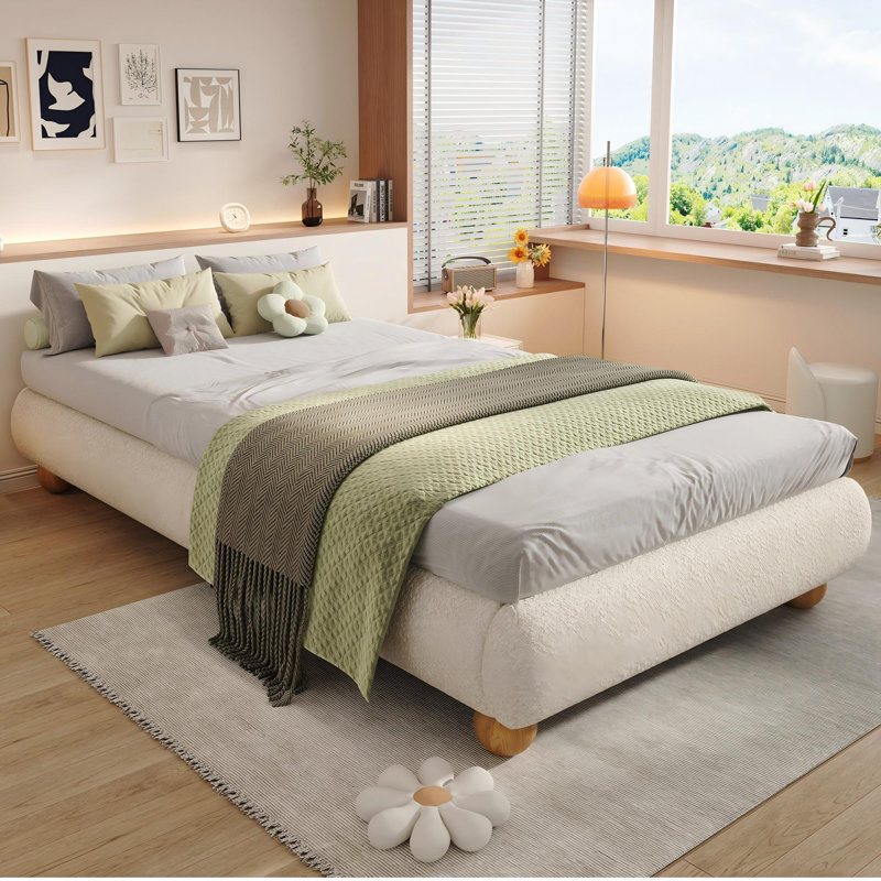 Upholstered Bed, Single (3')