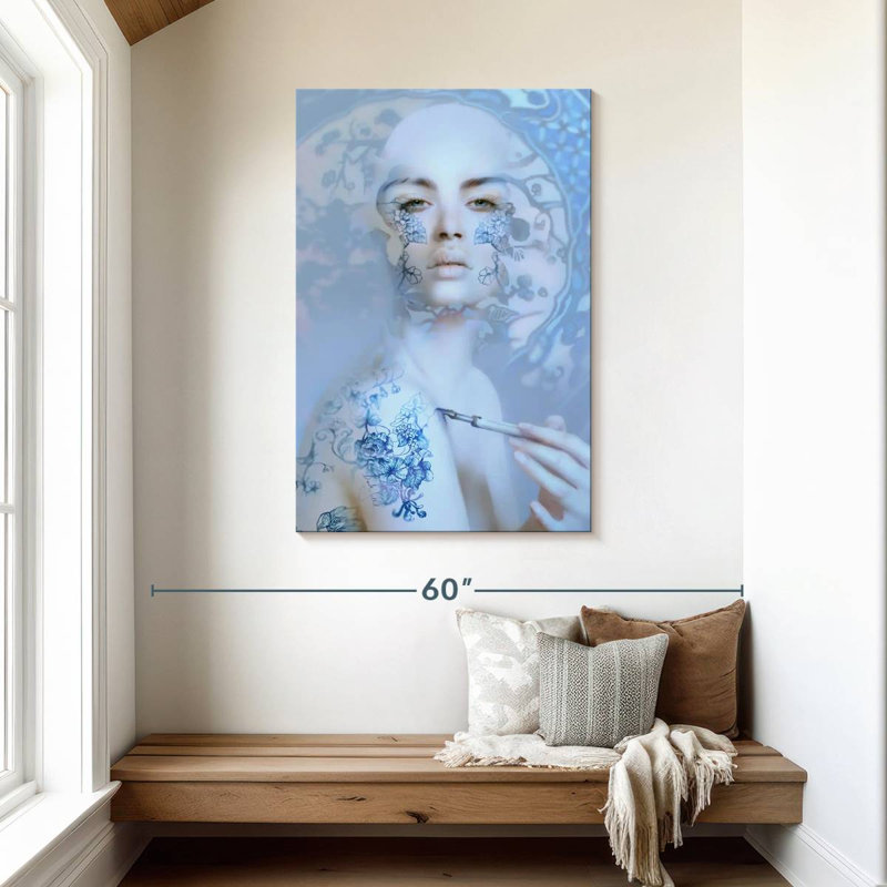 Senne Ornate China, 45" H x 30" W