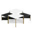 Ensemble de 4 tables basses gigognes modernes Mid-Century