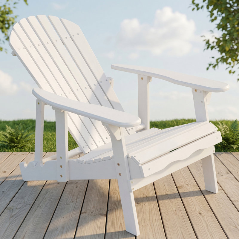 Adirondack Chair, White