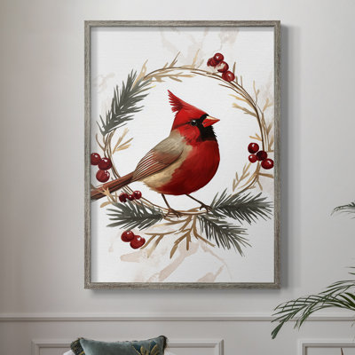 «Christmas Holiday Art», reproduction encadrée CML XXIX - bois massif XMA171759