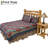 Courtepointe réversible Red Log Cabin-3506531