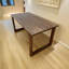 Ensemble de table de salle à manger en bois massif-101921080