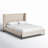 Upholstered Metal Platform Bed-66939949