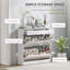 16 Pair Flip Down Shoe Storage