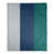 Metallic Silver/Navy Blue/Green