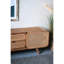 Armoire 59 po x 15 po x 20 po avec façade en bois naturel
