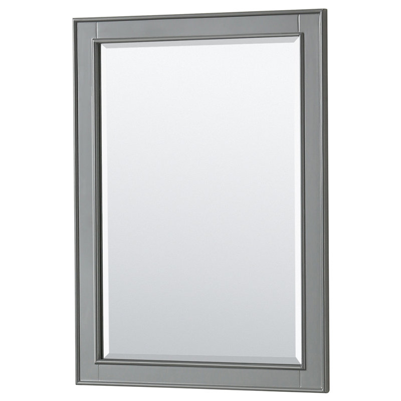 Deborah 71'' Double Bathroom Vanity Base Only, Dark Grey/Matte Black
