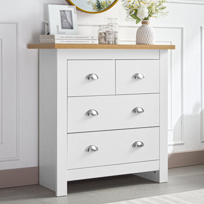 Tavion 79 cm W Chest of 4 Drawers