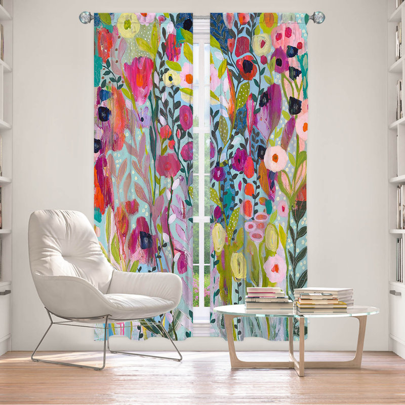 Room Darkening Curtain Pair, 20" W x 61" L