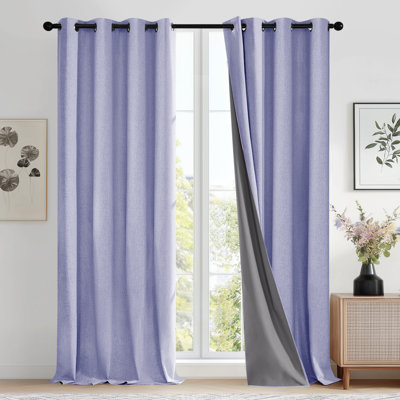 Ipswich Blackout Thermal Grommet Curtain Panels