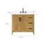 Meuble-lavabo 36 po en bois massif pré-assemblé-1758289439
