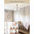20" Sliver Fandelier Ceiling Fan With Light,Caged Sliver Chandelier Ceiling Fans With Lights Remote Control, Modern Fabric With 6 Speeds For Bedroom, Nursery, Living Room-1593443514