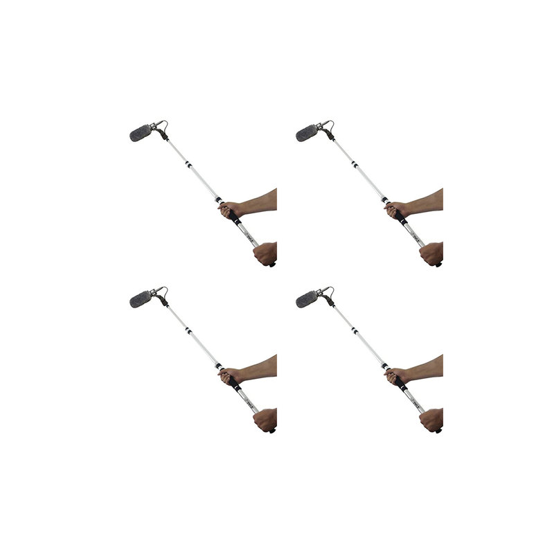 Support de poteau extensible noir Pyle