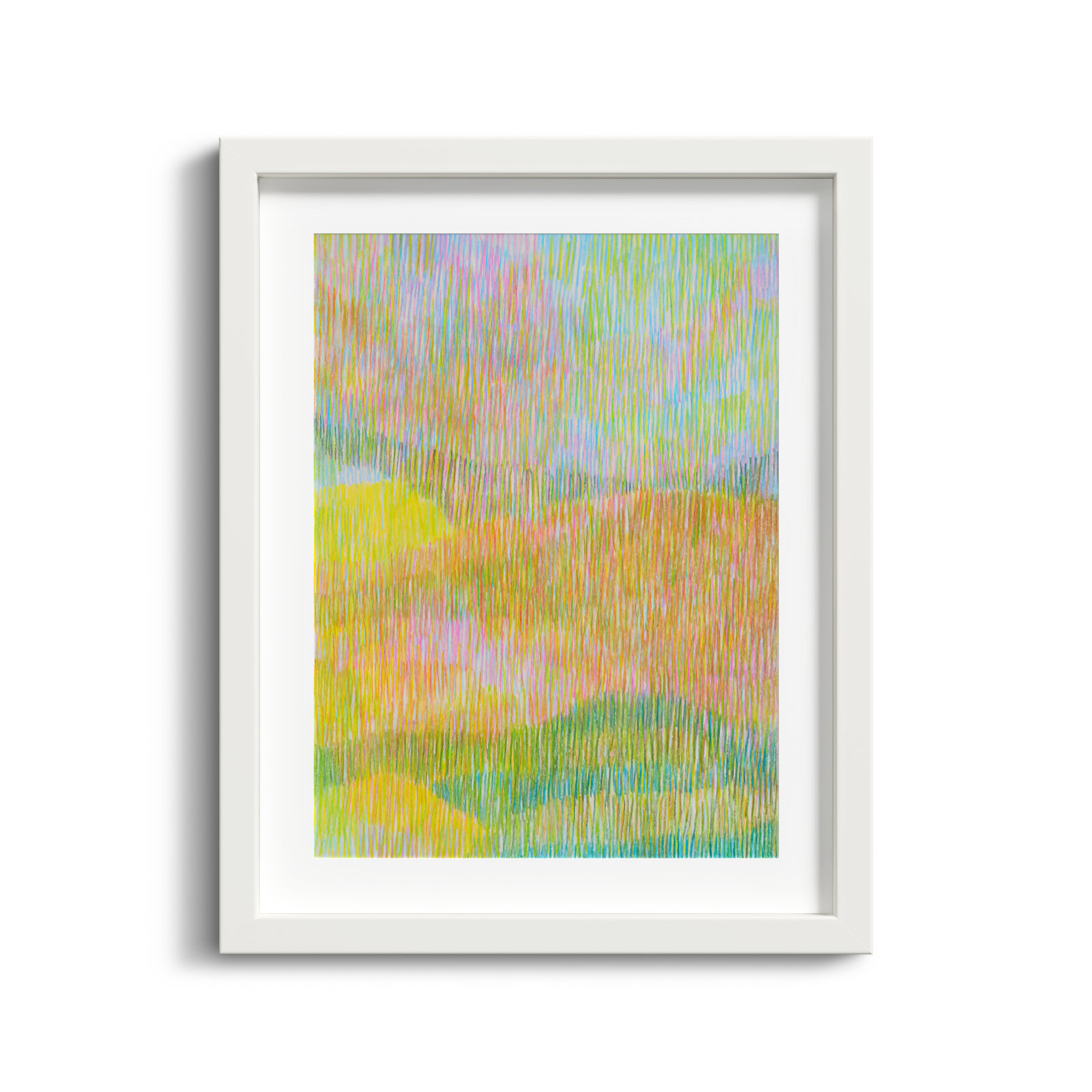 Summerhill Painting by Jacques Pilon, 20" H x 16" W x 1.25" D, White