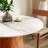 Small Round Solid Wood Pedestal Dining Table Table 43" For 2-4 Person-1424386798