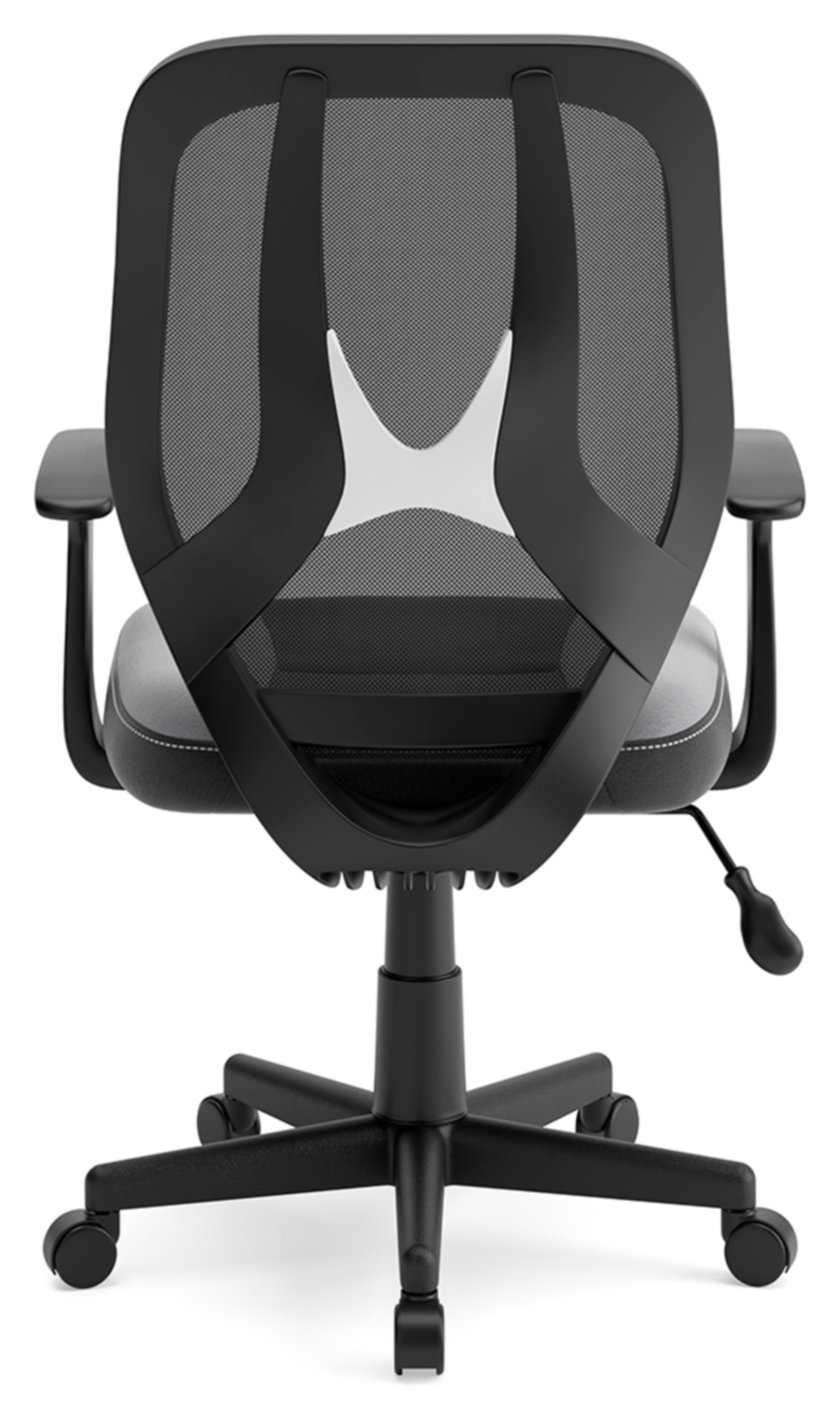 Kristinn Office Ergonomic Desk Chair Mesh Task Chair with Lumb Inbox Zero Frame Color: Black, Upholstery Color: Black