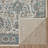 Barwick Polypropylene Floral Blue Woven Area Rug-506754370